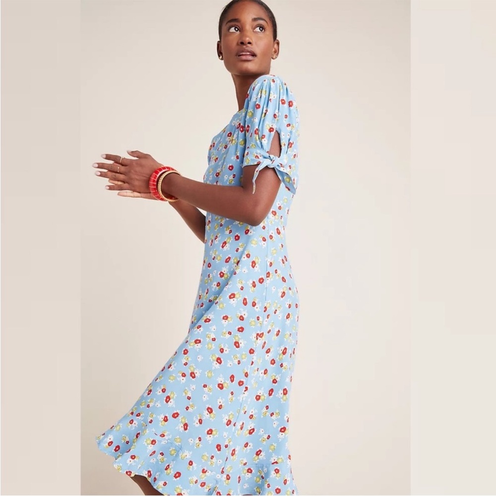 Faithfull the Brand Floral Midi Dress